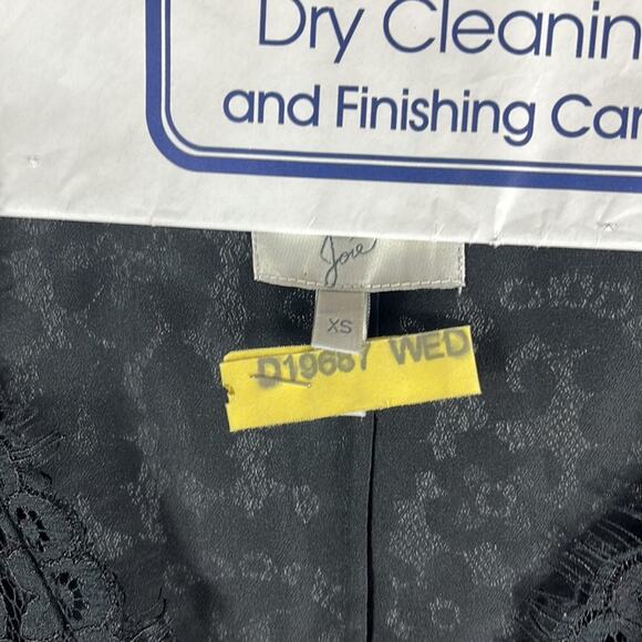 Joie Nikolina B All-Over Black Lace Dress. - Picture 8 of 9